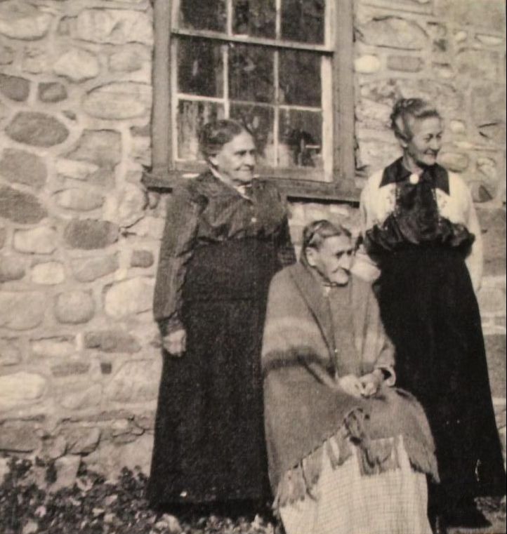 An ancestor photograph ready to be gathered into a book