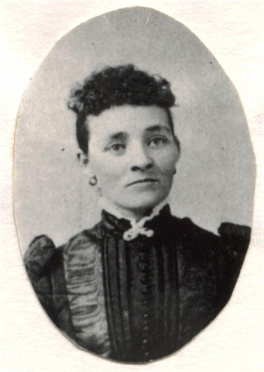 A historical portrait ready to be printed with family details